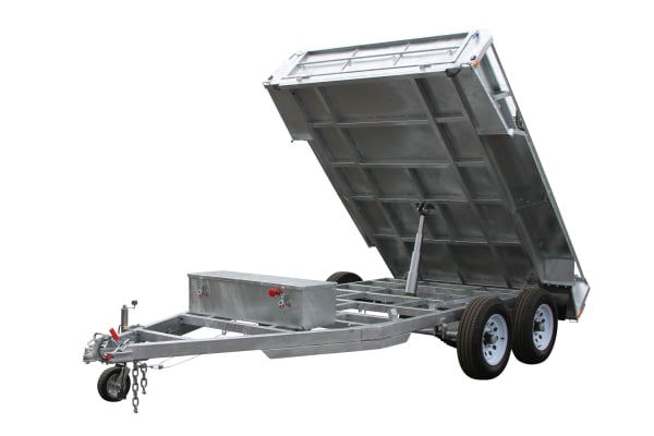 10 x 6 Hydraulic Tandem Box Trailer
