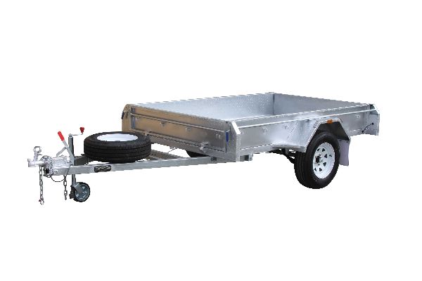 8 x 5 Braked Box Trailer Single Axle
