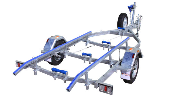 5.5M Braked Skid Boat Trailer